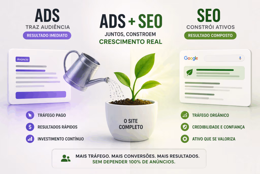 SEO não é custo de marketing. É um ativo de balanço
